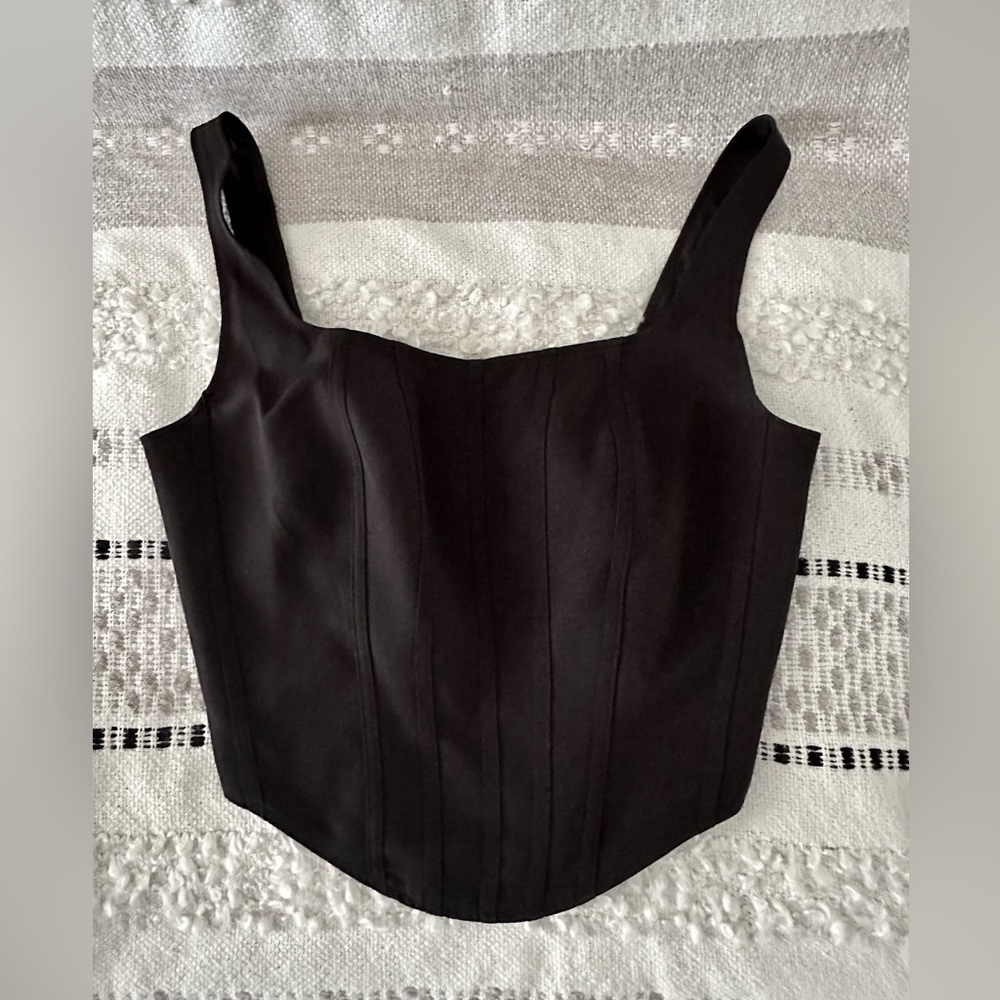 Sincerely Jules Black Corset Top